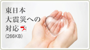東日本大震災への対応