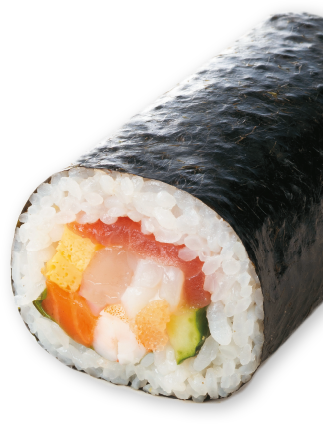 海の幸を味わう豊魚海鮮巻