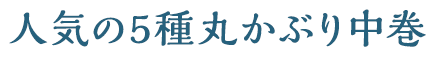 サーモンと海老の共演!サラダ巻(ハーフサイズ)