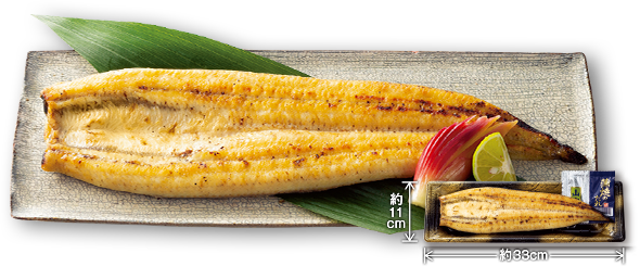 うなぎ長白焼き画像