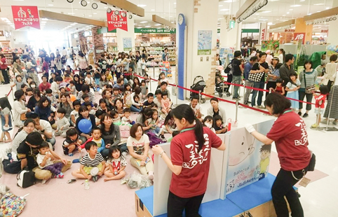 店舗で子育てイベントを開催