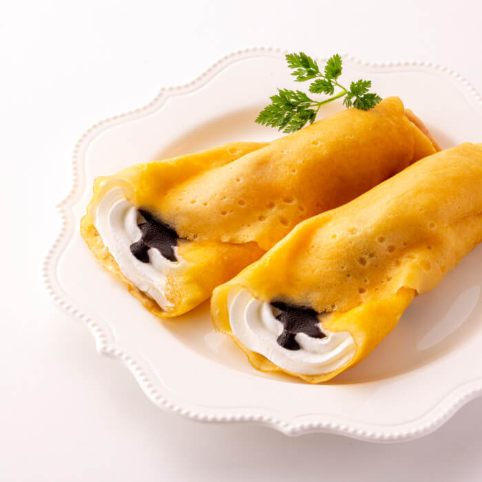 ポッポのチョコバナナ生クレープ