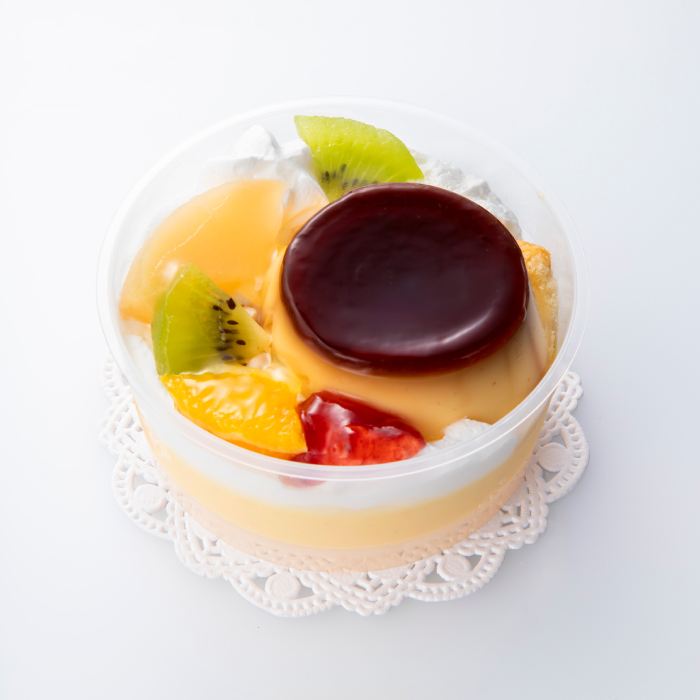 ポッポのプリンアラモード