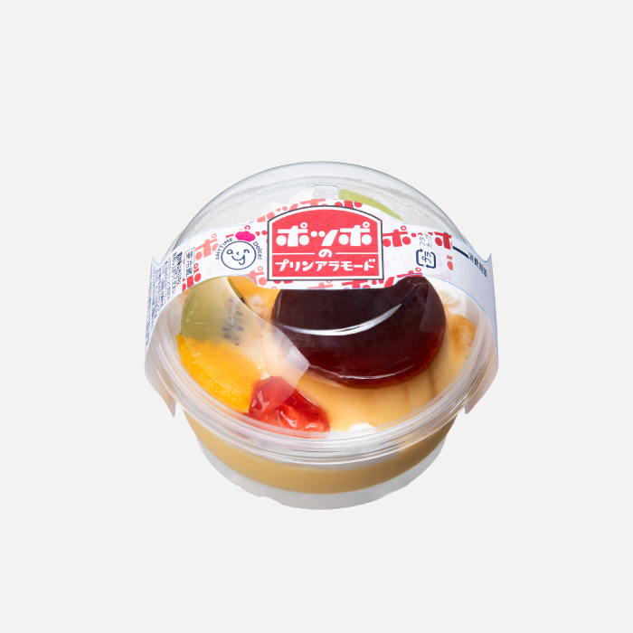 ポッポのプリンアラモード