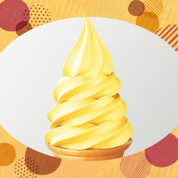 お芋のソフトクリームが新登場！