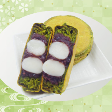 抹茶の今川焼 白玉あずきが新登場！