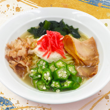 ねばっ！とろっ！冷し塩らーめんが新登場！