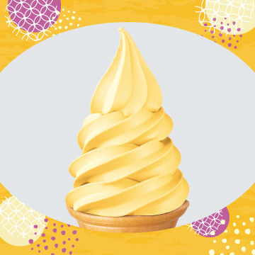 お芋のソフトクリームが新登場！