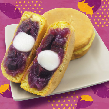 紫いもの今川焼が新登場！