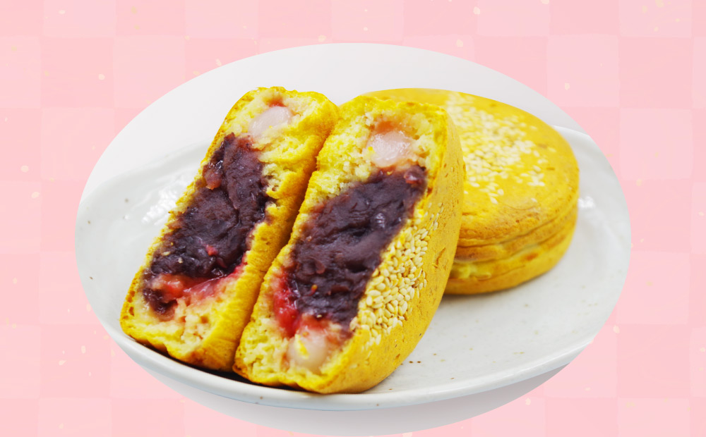 今川焼　いちごプチ白玉あずき（1個）