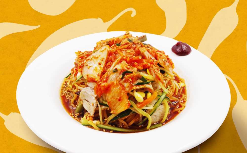 野菜たっぷり！ビビン麺