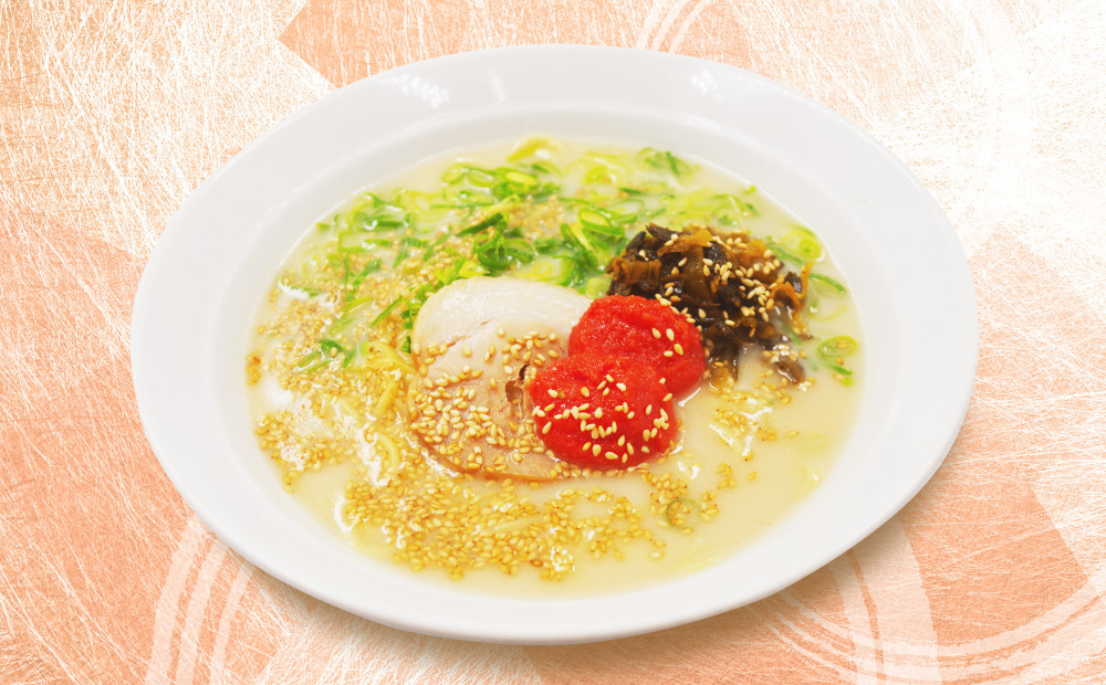 明太高菜とんこつらーめん