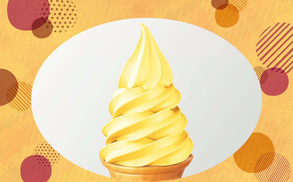 お芋のソフトクリーム