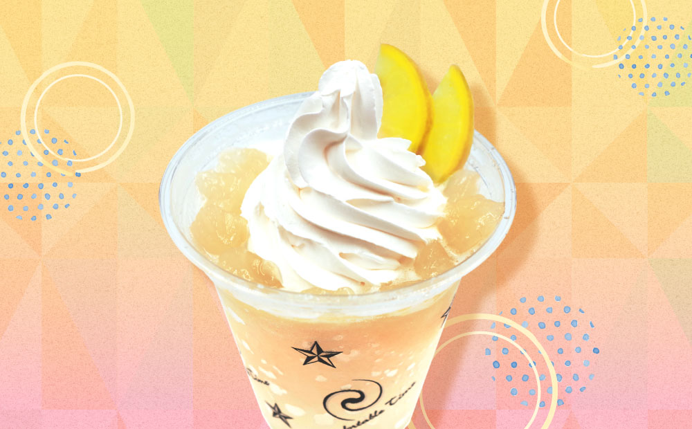 のむフローズン白桃シェイク