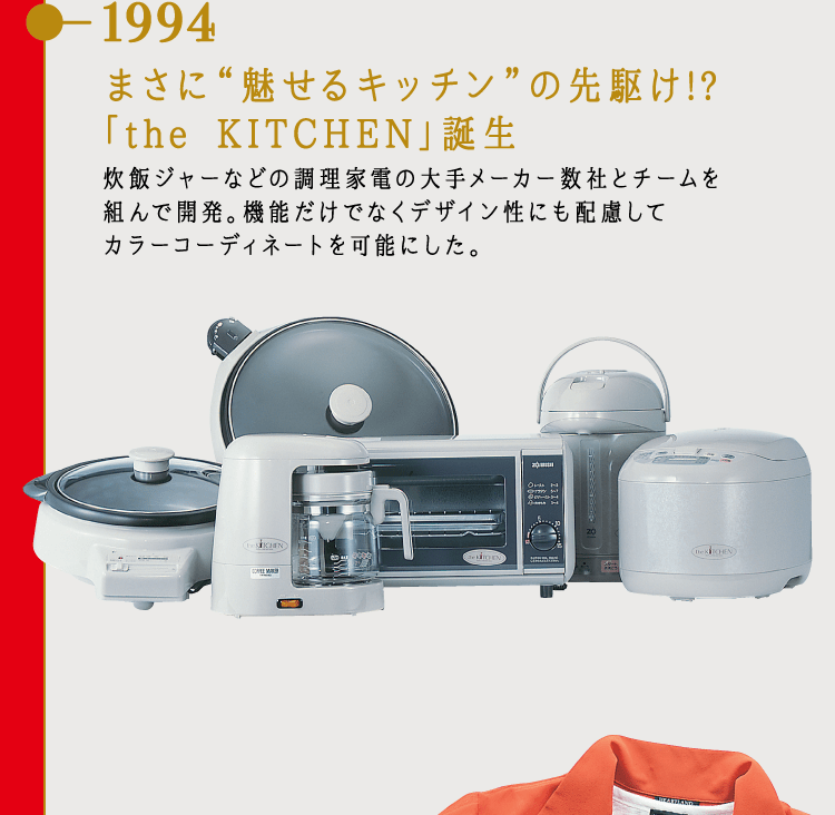 1994 まさに“魅せるキッチン”の先駆け!?「the KITCHEN」誕生