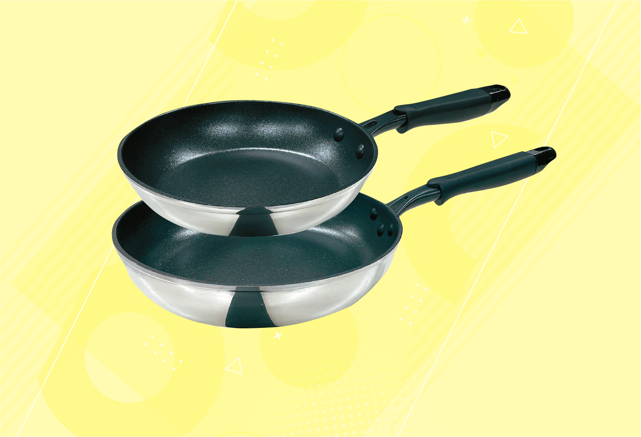 キッチン用品各種 〈一例として〉IHミラーフライパン(20cm/26cm)(ガス火・IH対応)