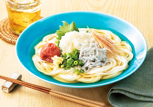 しらすおろしそうめん