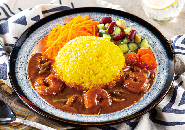 スリランカ風 海老カレー