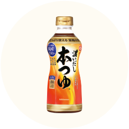 キッコーマン 濃いだし本つゆ 濃縮4倍(500ml)