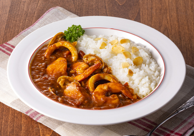 魚介のブイヤベース風カレー