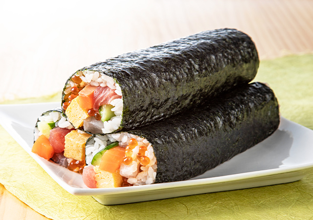 食べごたえ十分!海鮮恵方巻