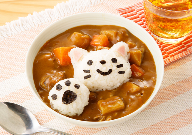 猫の日に♪猫カレー