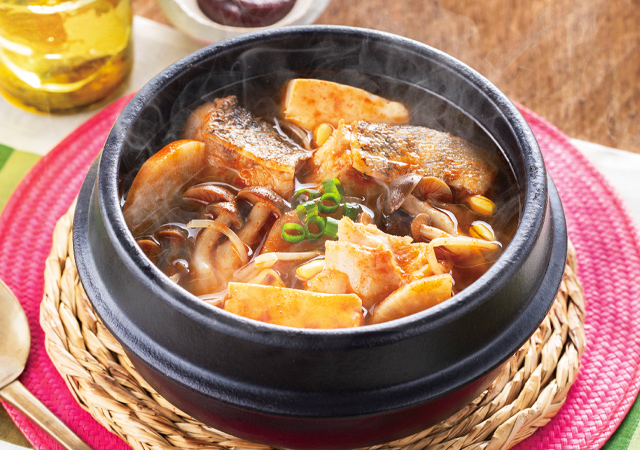 韓国風タラのうま辛スープ