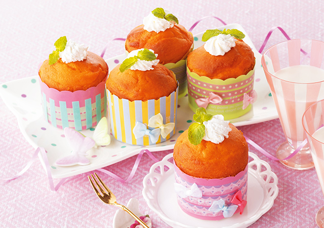 トマトカップケーキ