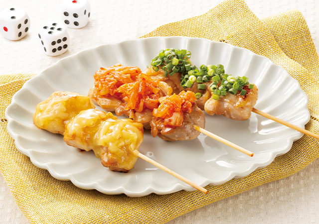 三色焼き鳥