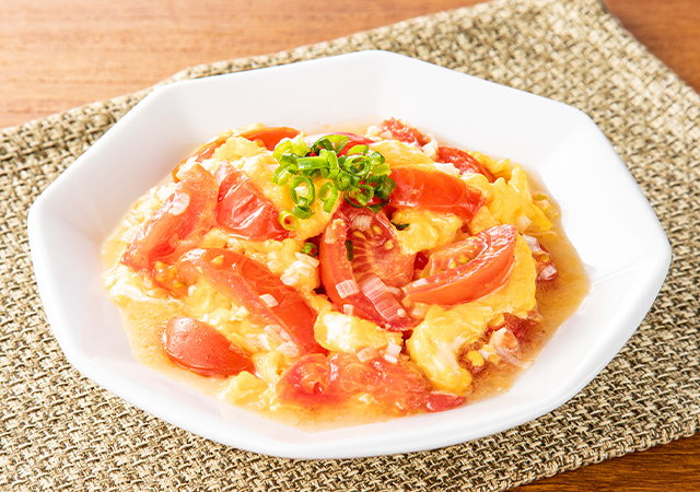 卵とトマトの炒め物