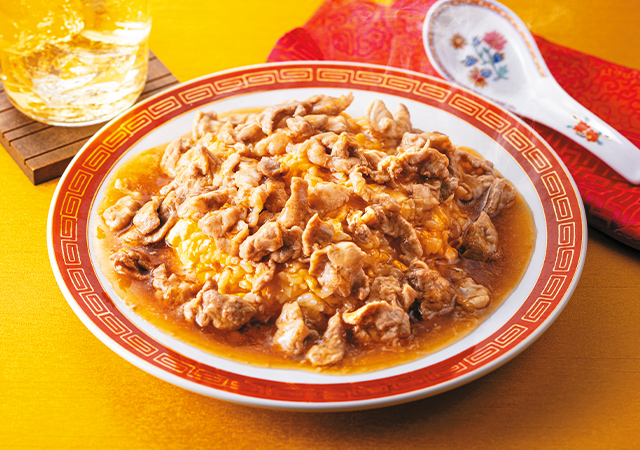 至高の肉あんかけチャーハン