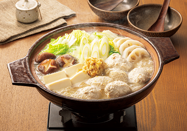 身体ぽかぽか！鶏だし生姜鍋