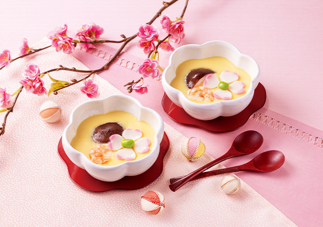 まるでプロの味 簡単茶碗蒸し