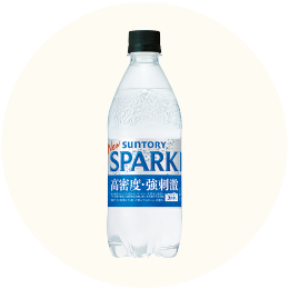 サントリー「天然水 SPARKLING」