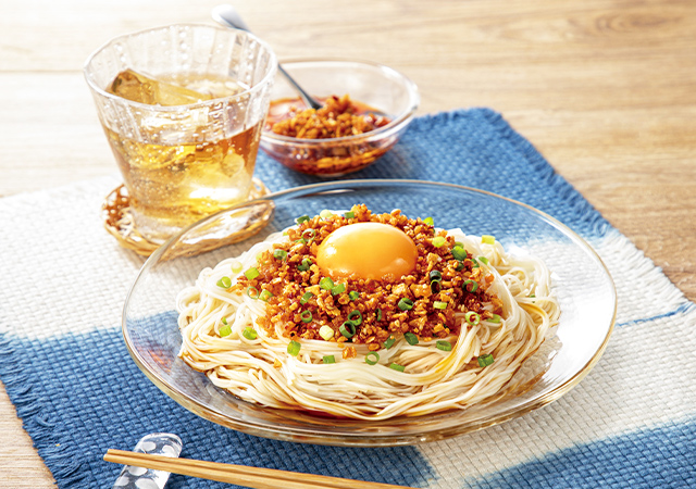 ザクだれそうめん