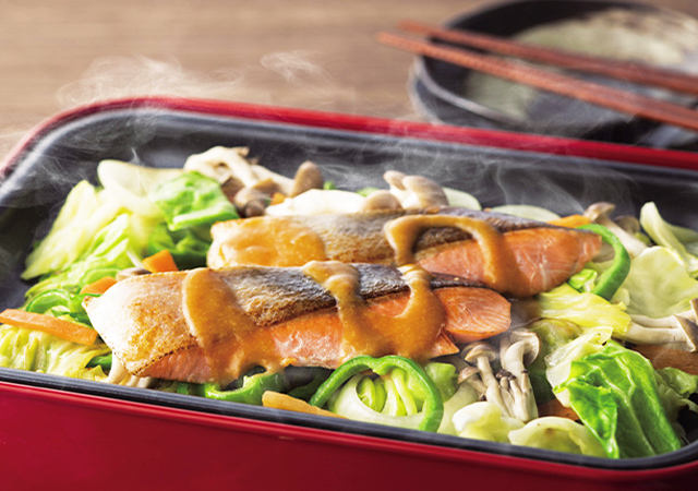 野菜たっぷり♪ちゃんちゃん焼き