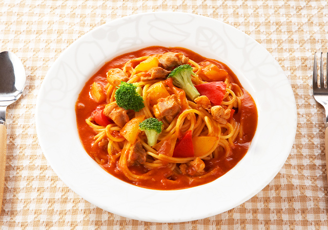 カチャトーラ風煮込みパスタ