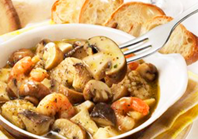 きのこがおいしい！アヒージョ