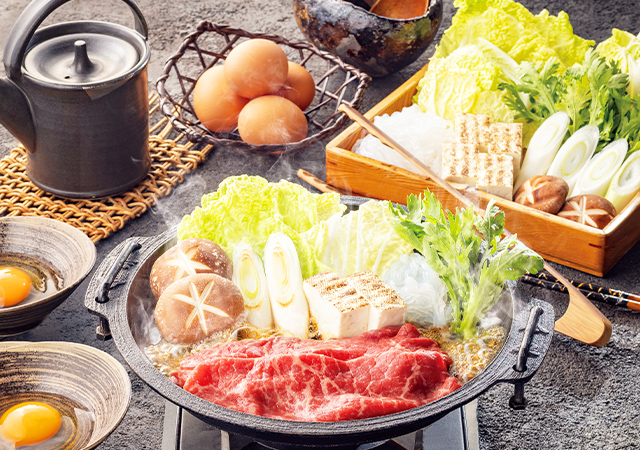 手作り割り下でつくる すき焼き