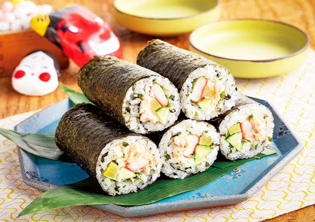 ザクザクわかめの恵方巻