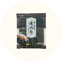 ピースデリ「瀬戸内海産 おにぎりお餅に最適な海苔」