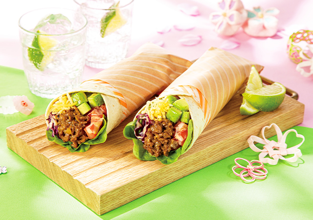 ドライカレーブリトー