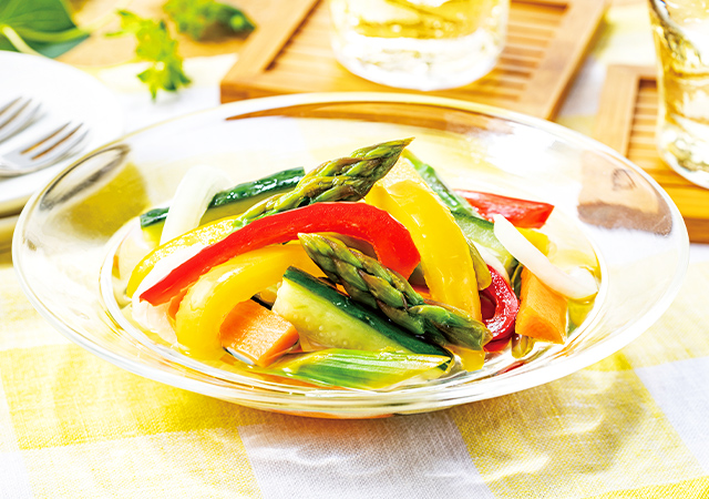 カラフル野菜のフレッシュピクルス