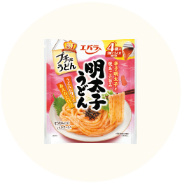 エバラ「プチッとうどん 明太子うどん」