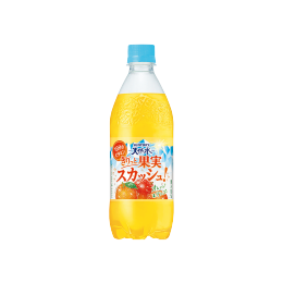 サントリー「天然水 きりっと果実スカッシュ！オレンジ＆マンゴー」