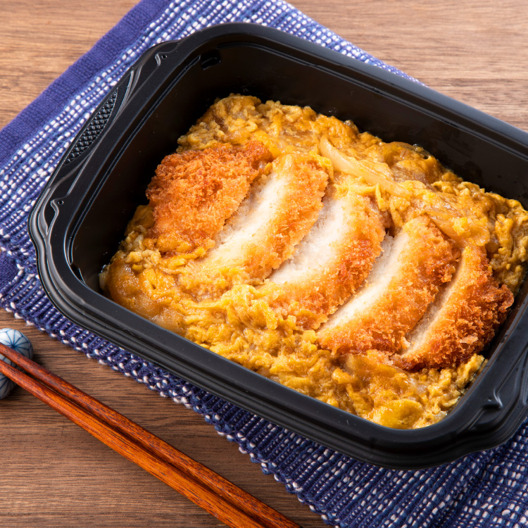 だしが決め手のロースかつ丼