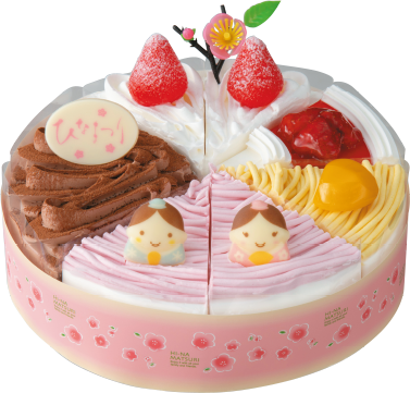ひなまつりショートケーキ詰合せ6号
