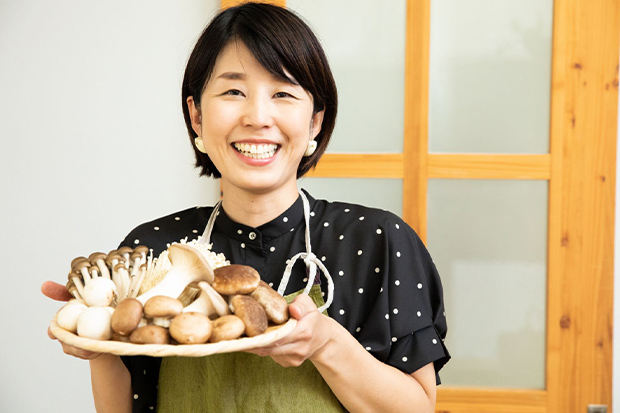 腸活で元気にきれいに きのこ料理