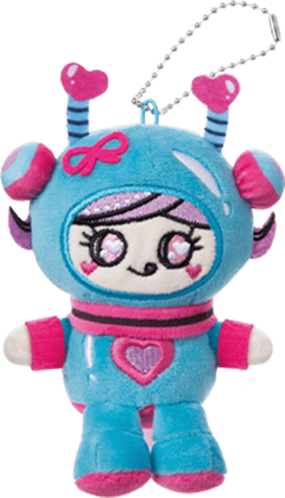 しなコズミック ぬいぐるみキーホルダー（ブルー）