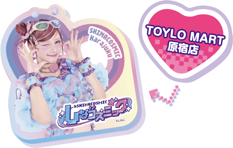 TOYLO MART 原宿店 撮り下ろしステッカー